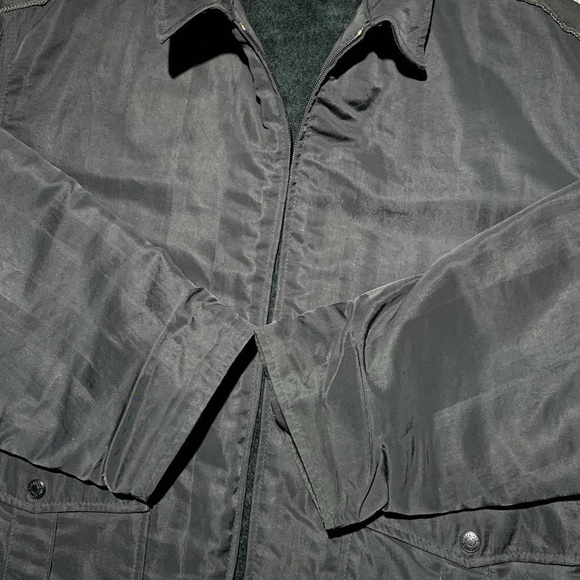 Mens vintage y2k Billabong black 3M jacket coat zip up with sherpa lining surf - Picture 3 of 4